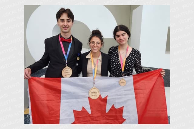 Young local scientists win big at international science fair